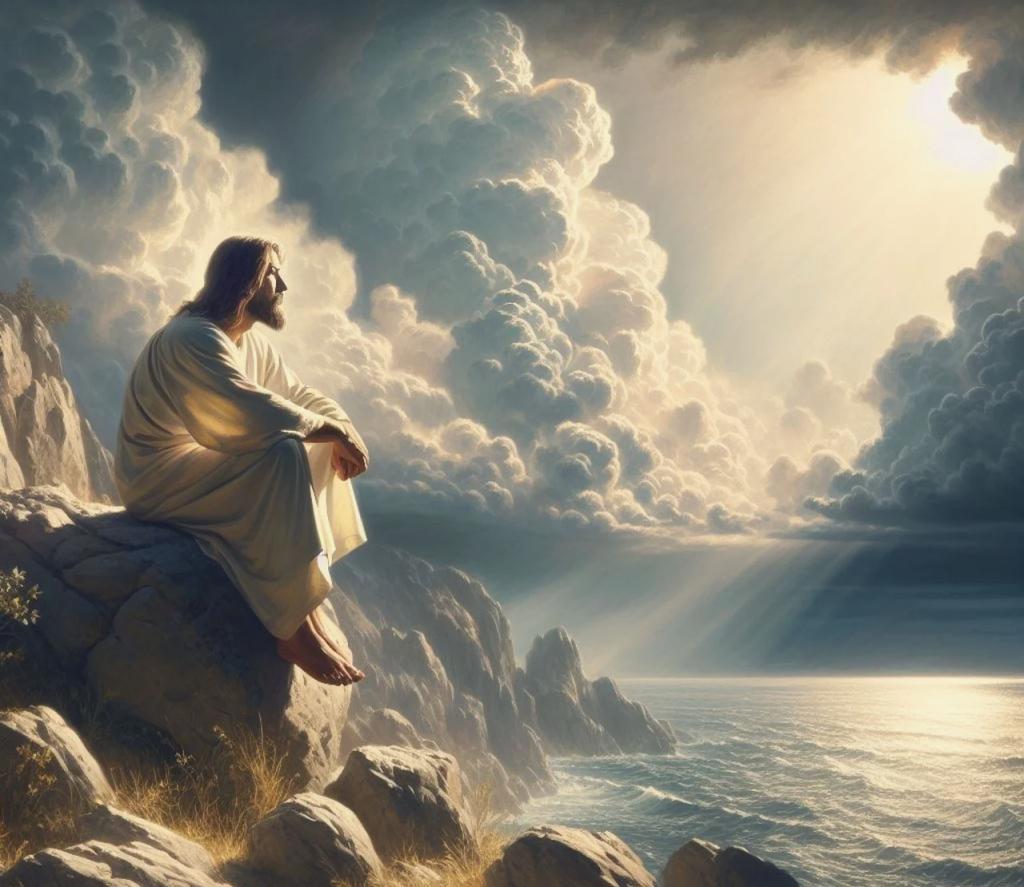 Cristo vento e mar