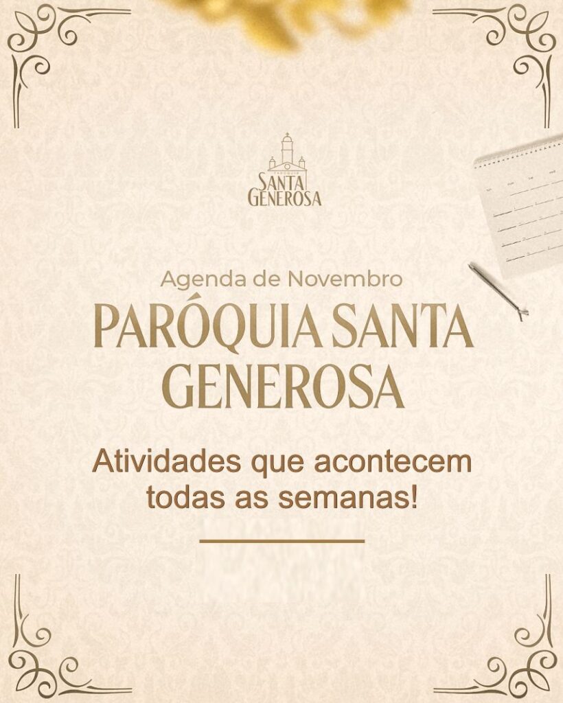 Agenda Novembro SG