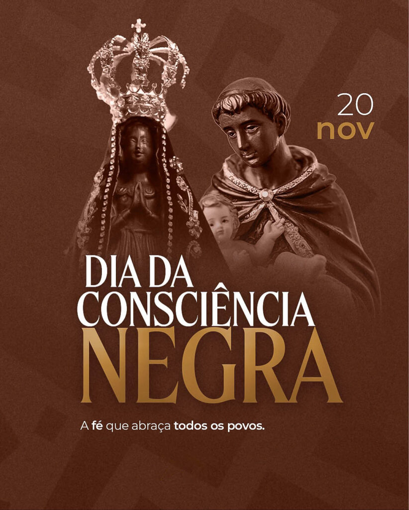 No Dia da Consciencia Negra recordamos que a beleza da nossa fe esta tambem na historia na cul 1