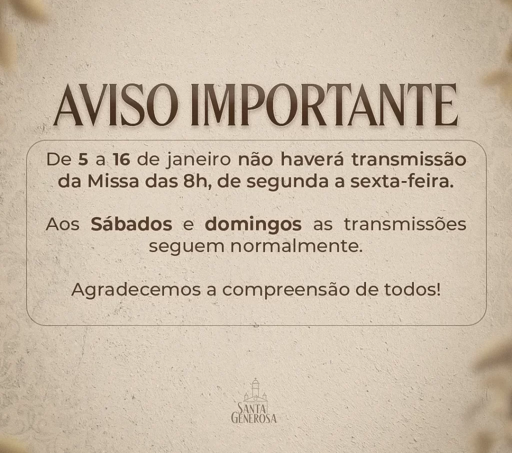 Aviso Importante SG